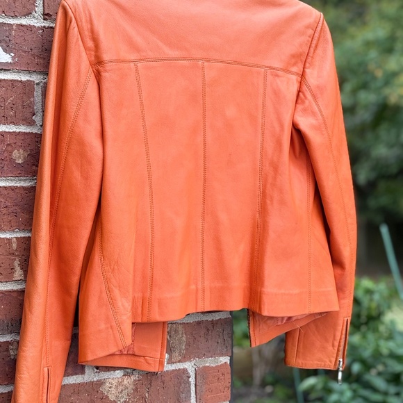 Romantic Leder Style Italy Genuine Leather Jacket – Size M - Picture 3 of 8